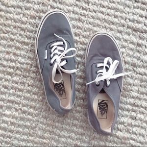 Classic gray Vans